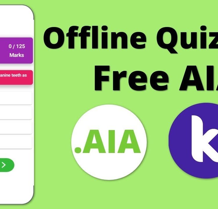 Offline Quiz App in Kodular