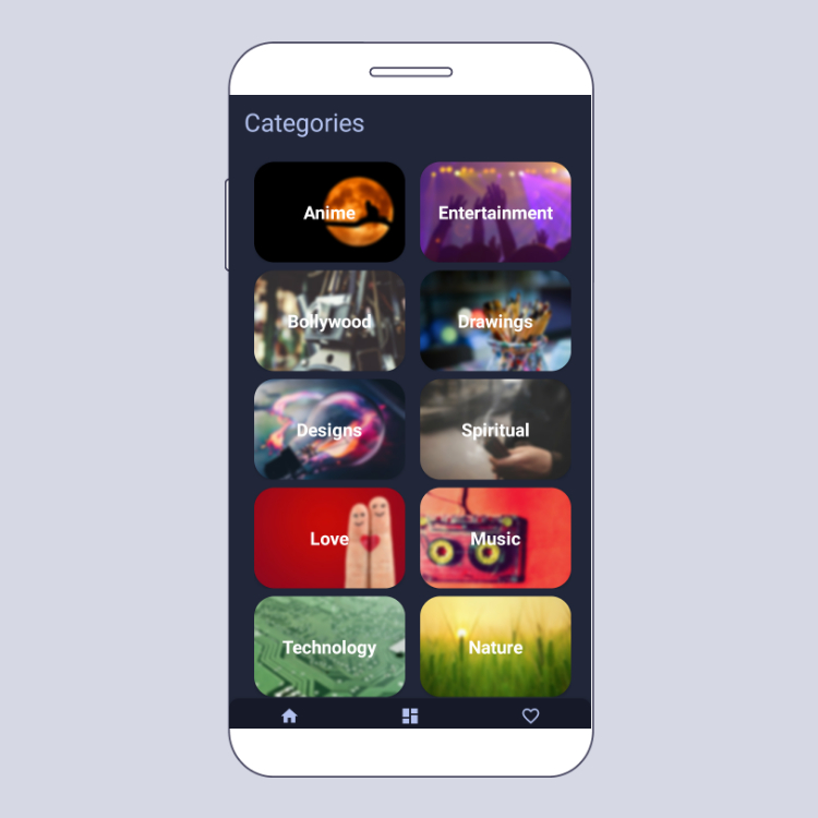 HD Wallpaper App + Admin App – Android Wallpaper App