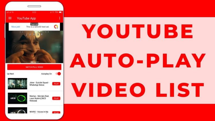 YouTube Auto Play Video List - How to make Auto Play YouTube Video List