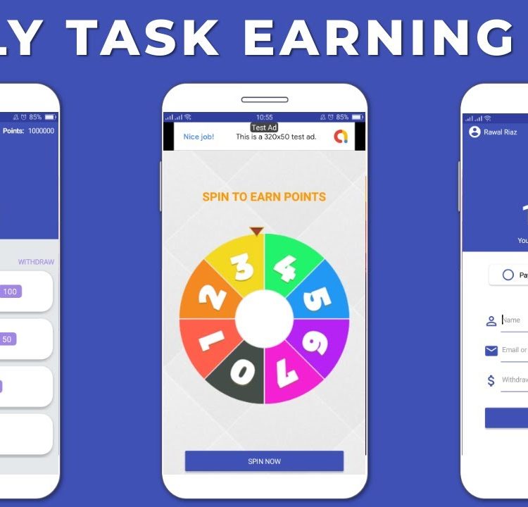 Advance Task Earning App – Earn Unlimited on Daily Basis